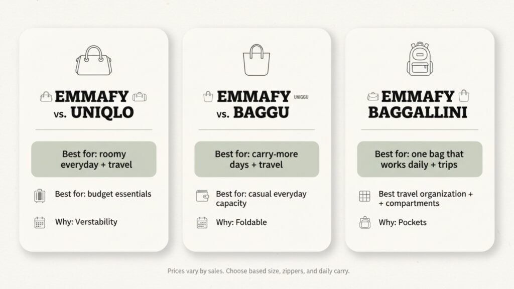 Quick comparisons
Emmafy vs Uniqlo