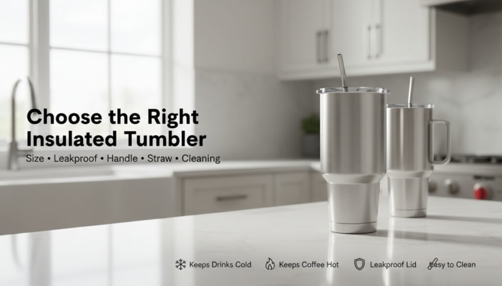 How to Choose the Right Insulated Tumbler in the USA (Without Wasting Money)