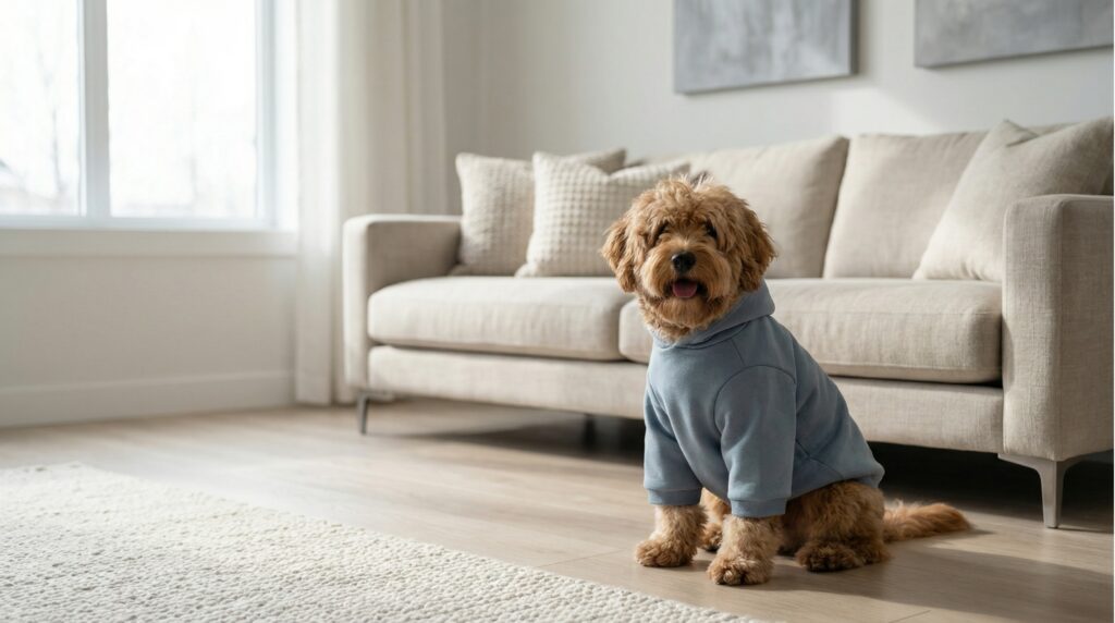 Comfrt Hoodie dog (Paw Hoodies): cute… but measure first