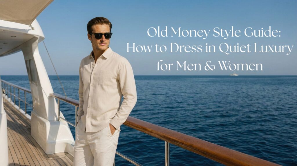Old Money Style Guide: How to Dress in Quiet Luxury for Men & Women (Winter + Budget)