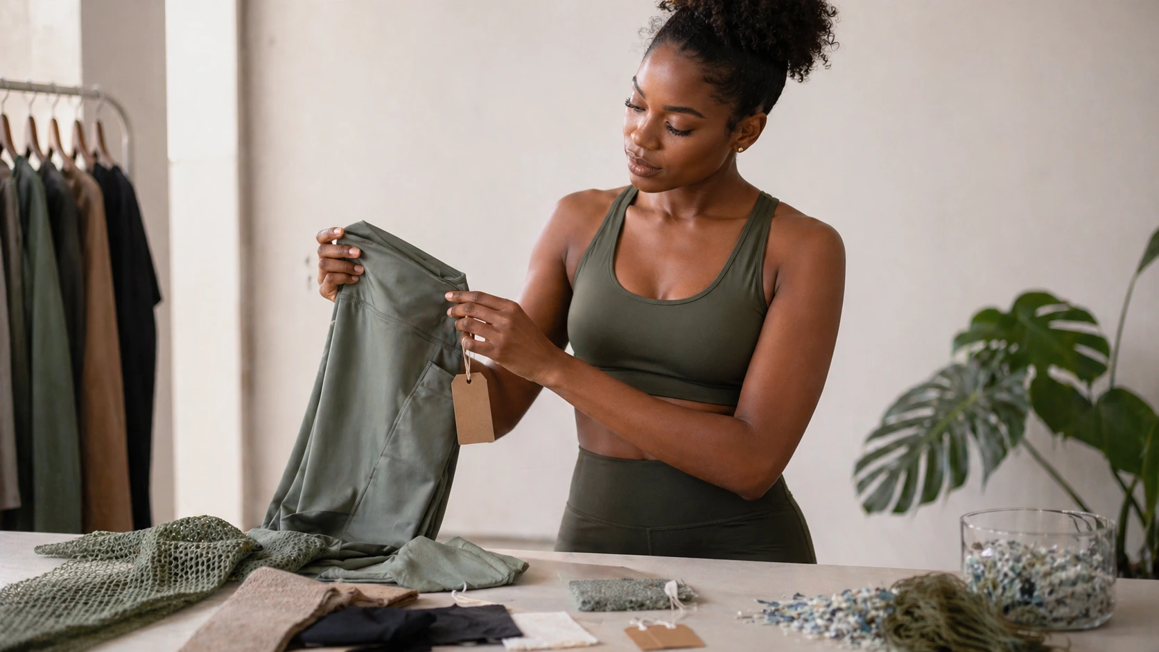 sustainable activewear materials