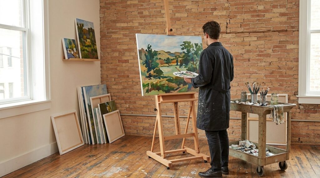 Will This Easel Fit Your Space and Needs?