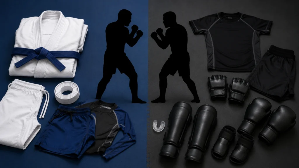BJJ vs MMA Gear: What’s the Difference and Which Equipment Do You Need?