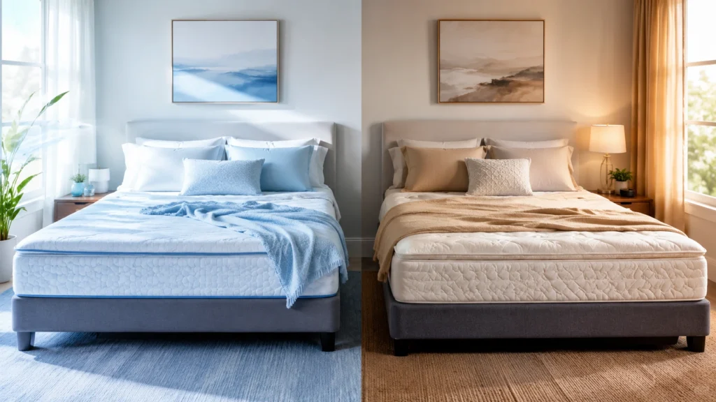 Cooling Mattress vs Regular Mattress: Which One Is Better for Hot Sleepers?