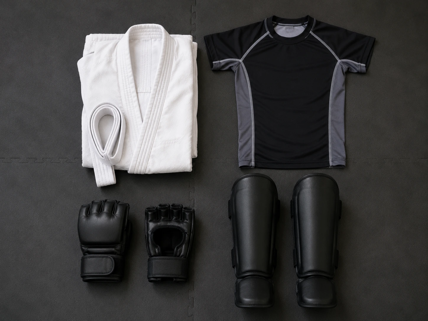 Gi, Rash Guard, Gloves, and Shin Guards Comparison