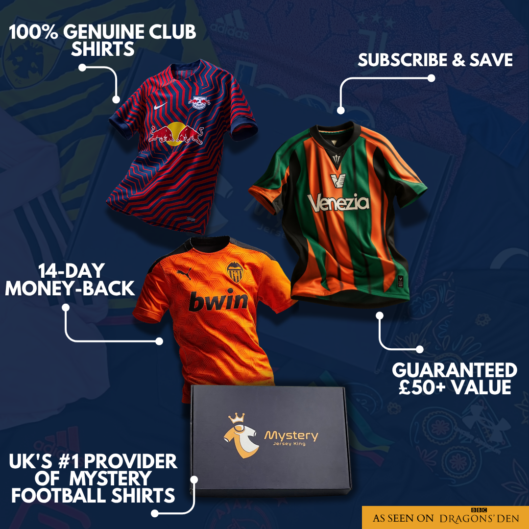 Mystery Jersey King men's mystery football shirt box