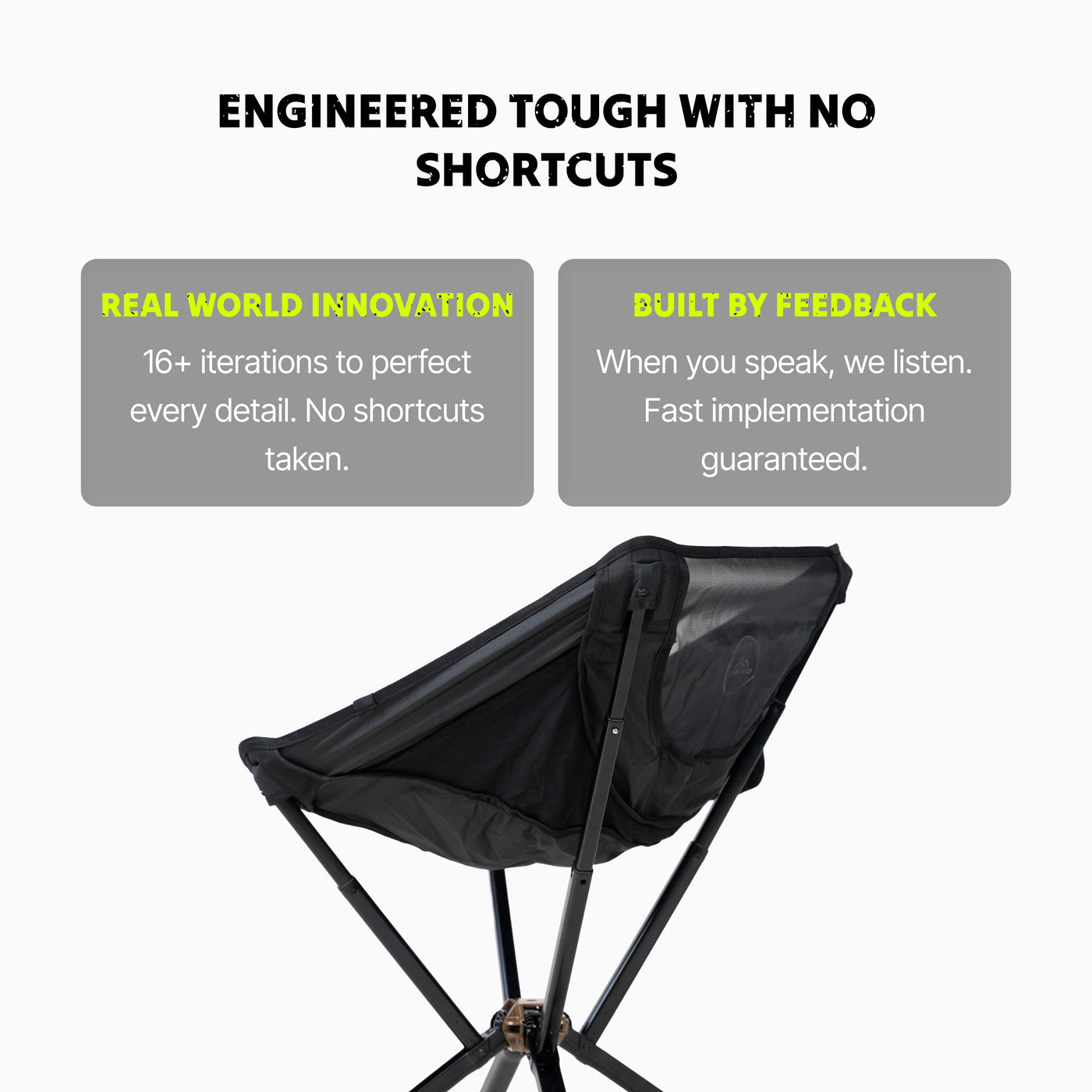 Ozzi Outdoor Chair construction