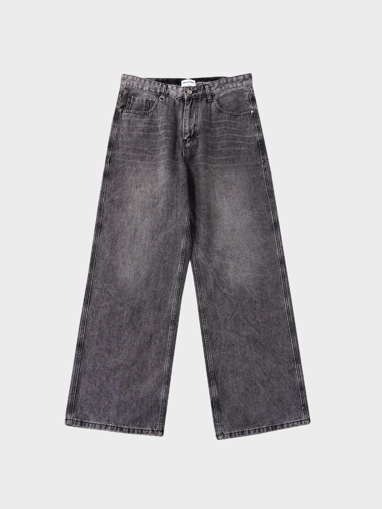 DCRB Baggy Denim Jeans Black Grey