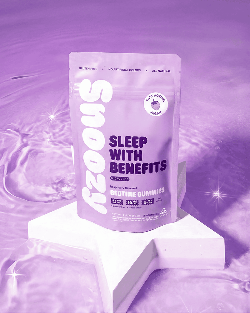 Snoozy Sleep With Benefits Microdose Gummies