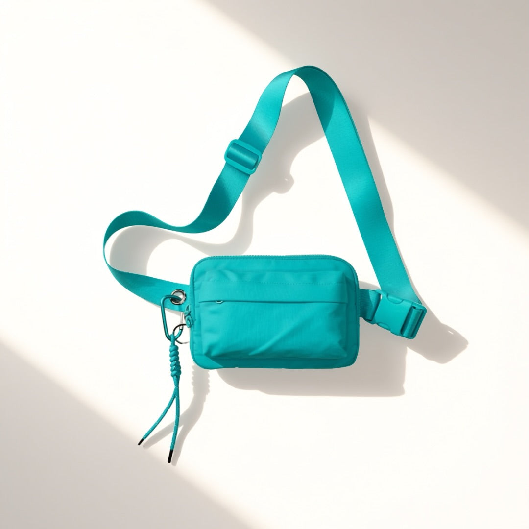 Iris and Rainbow Multi Pockets Crossbody