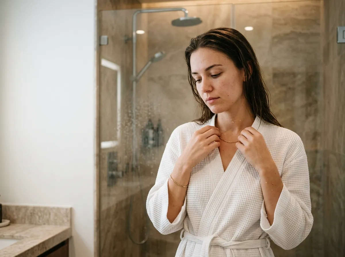 Can You Shower With Gold-Plated Stainless Steel Jewelry? What Water Really Does
