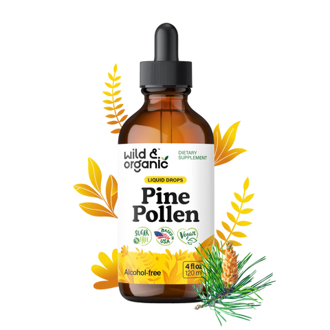 Wild and Organic Pine Pollen Tincture