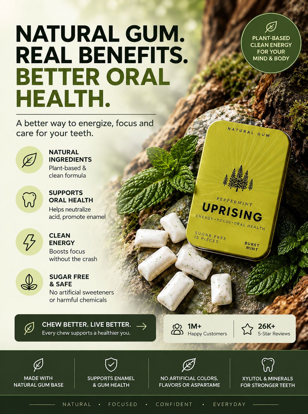 Natural gum for better health