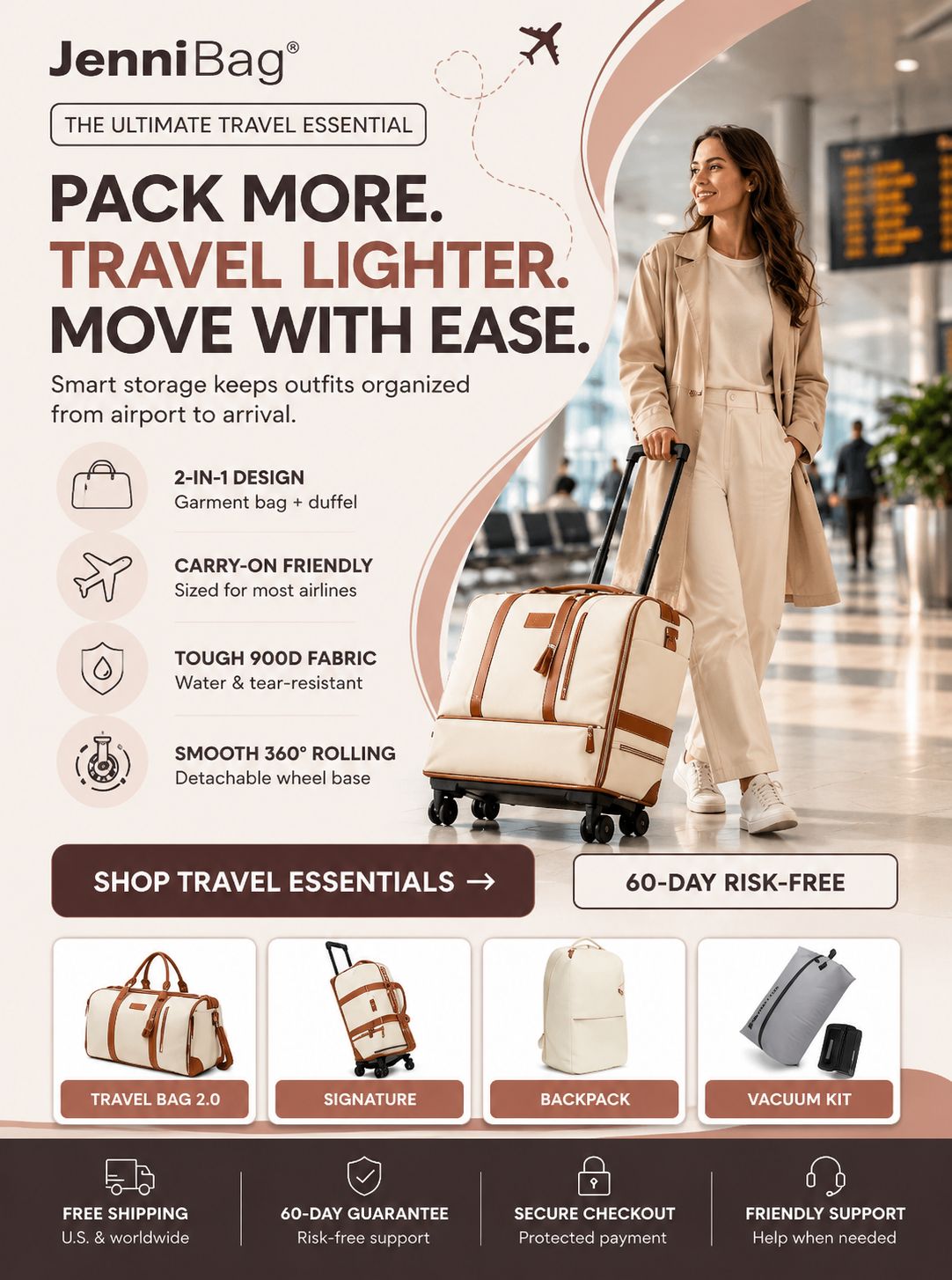 Travel Easy With Jennibag