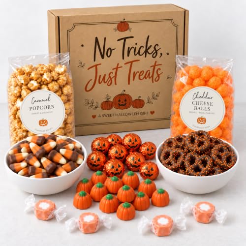 Goodland Farms Halloween Candy and Snack Care Package Gift Box