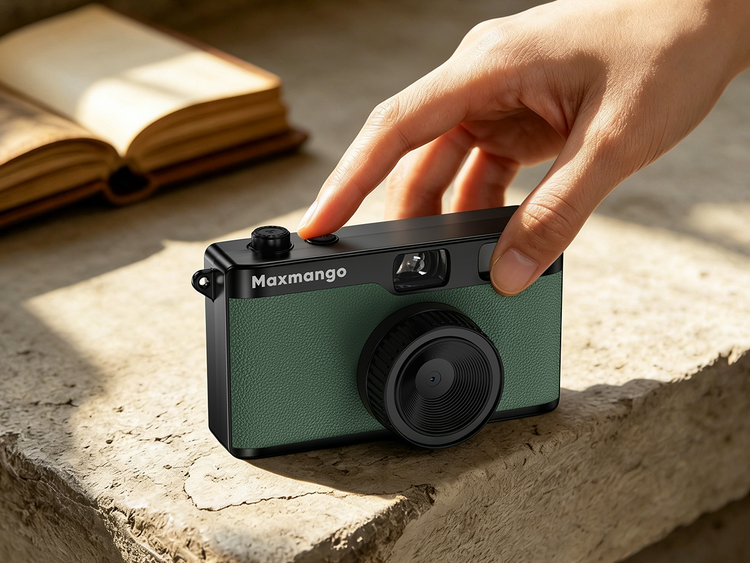 Maxmango D53 screen-free retro digital camera